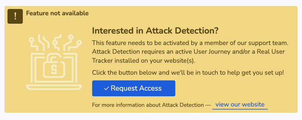 Request Attack Detection