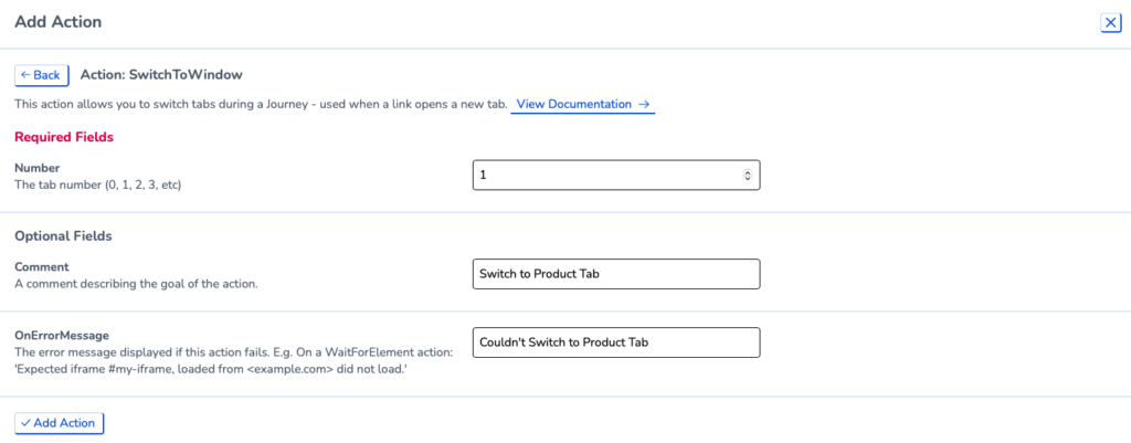 SwitchToWindow example