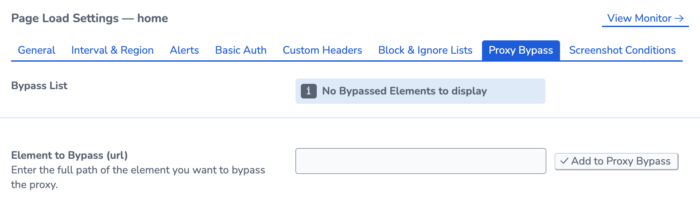 add proxy bypass 